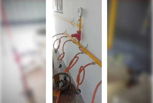 Commercial Kitchen Gas Pipeline in Satara