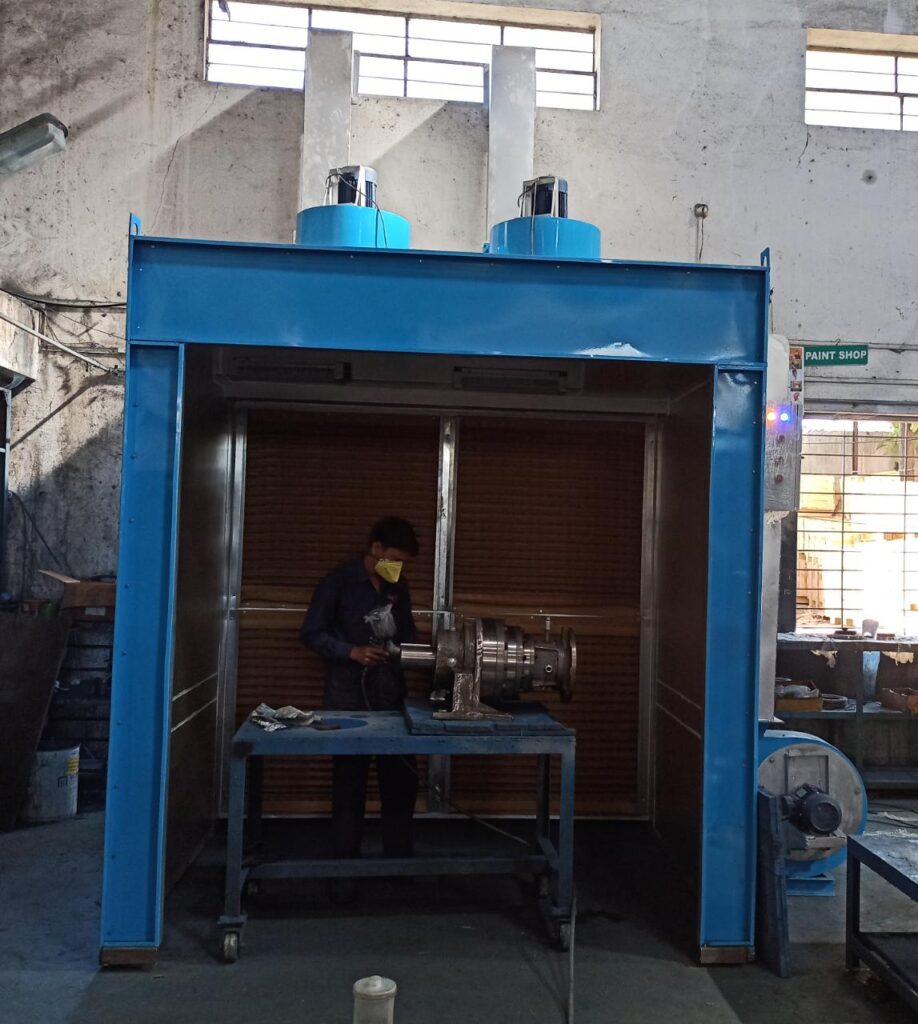 Dry Spray Paint Booth Manufacturer in Nagpur